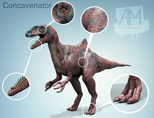 concavenator dinosaurs animal
