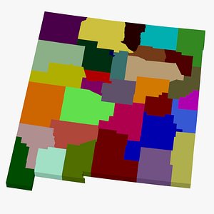 County Map - New Mexico