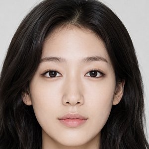 Park Shin-hye Head - No Hair - Low poly head model