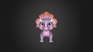 3D Collection - Cartoons of cute Dinosaurs