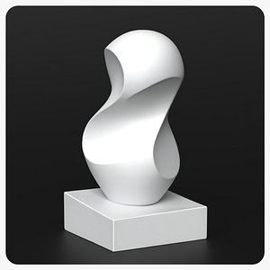 Abstract Modern Sculptural Figure
