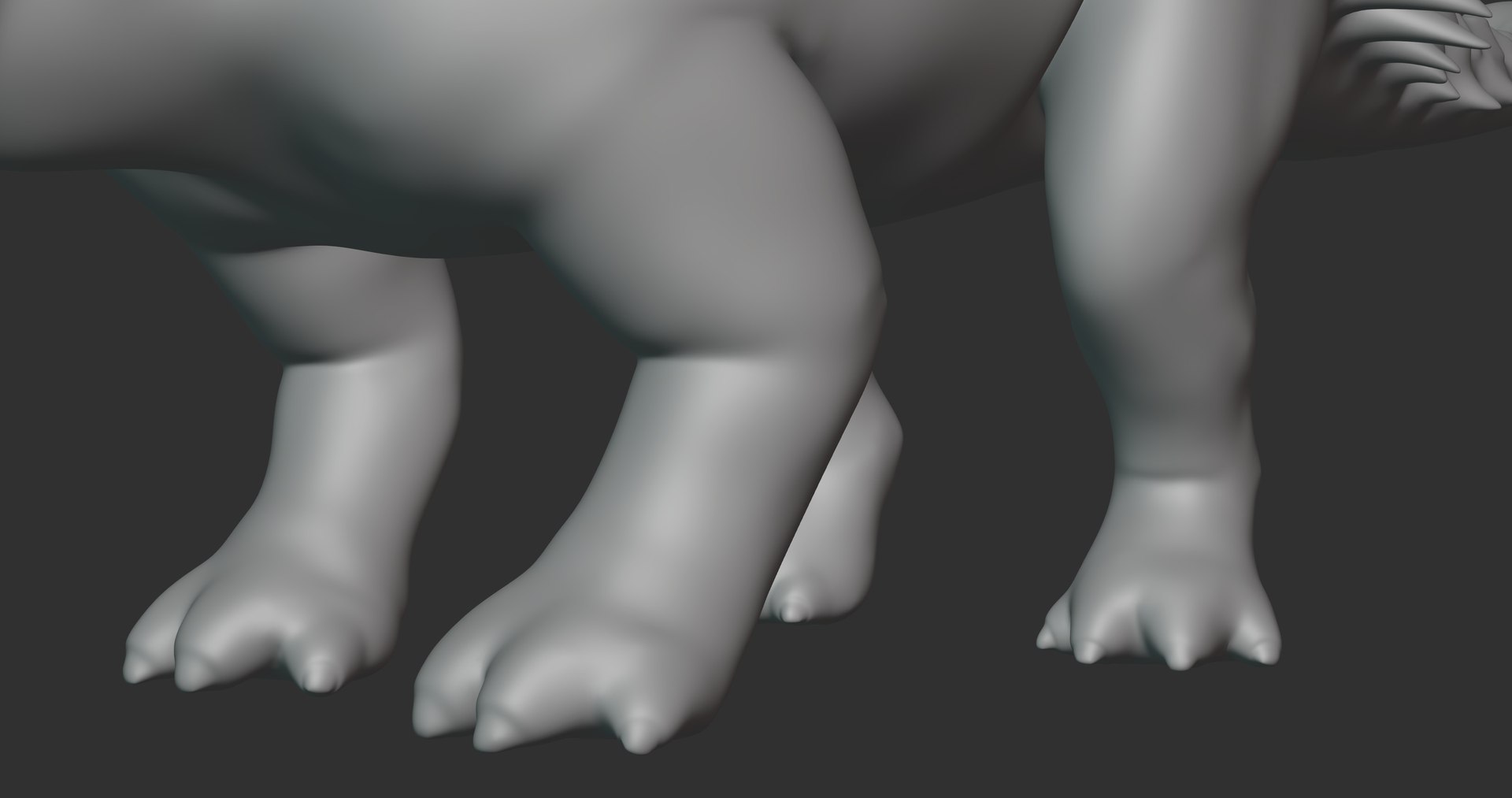 Scolosaurus Basemesh Low Poly 3D model - TurboSquid 1995203