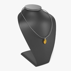 3d model necklace dummy