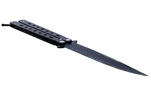 Knife Butterfly RIGGED