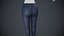Calça Jeans Rasgada Feminina Azul Escuro Estilo 2