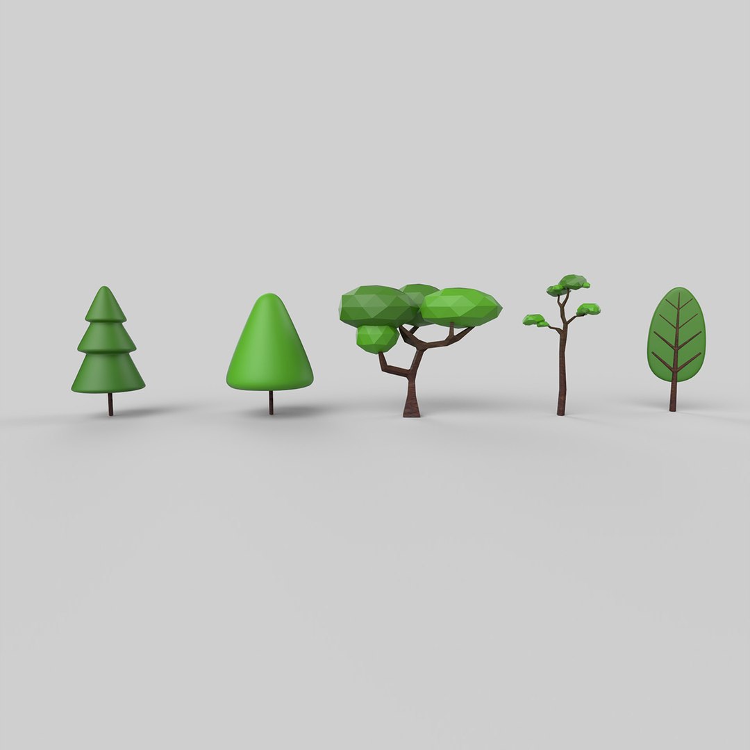 Trees 3D - TurboSquid 1923173