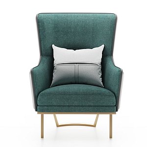 3D model armchair chair