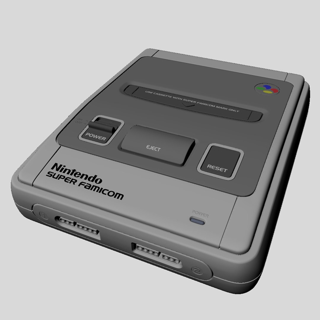 スーパーファミコンプレミア スーパーファミコン3Dモデル - TurboSquid 675580