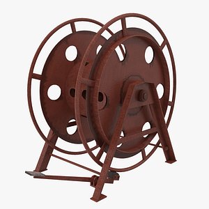 Mooring rope reel