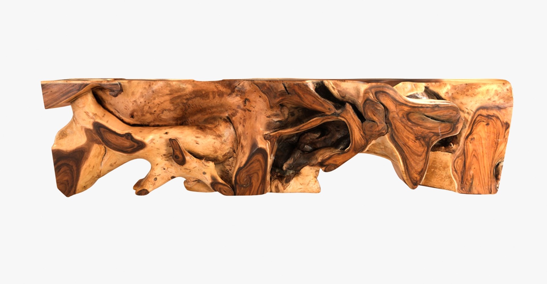 Table Chamcha Wood Console 3ds