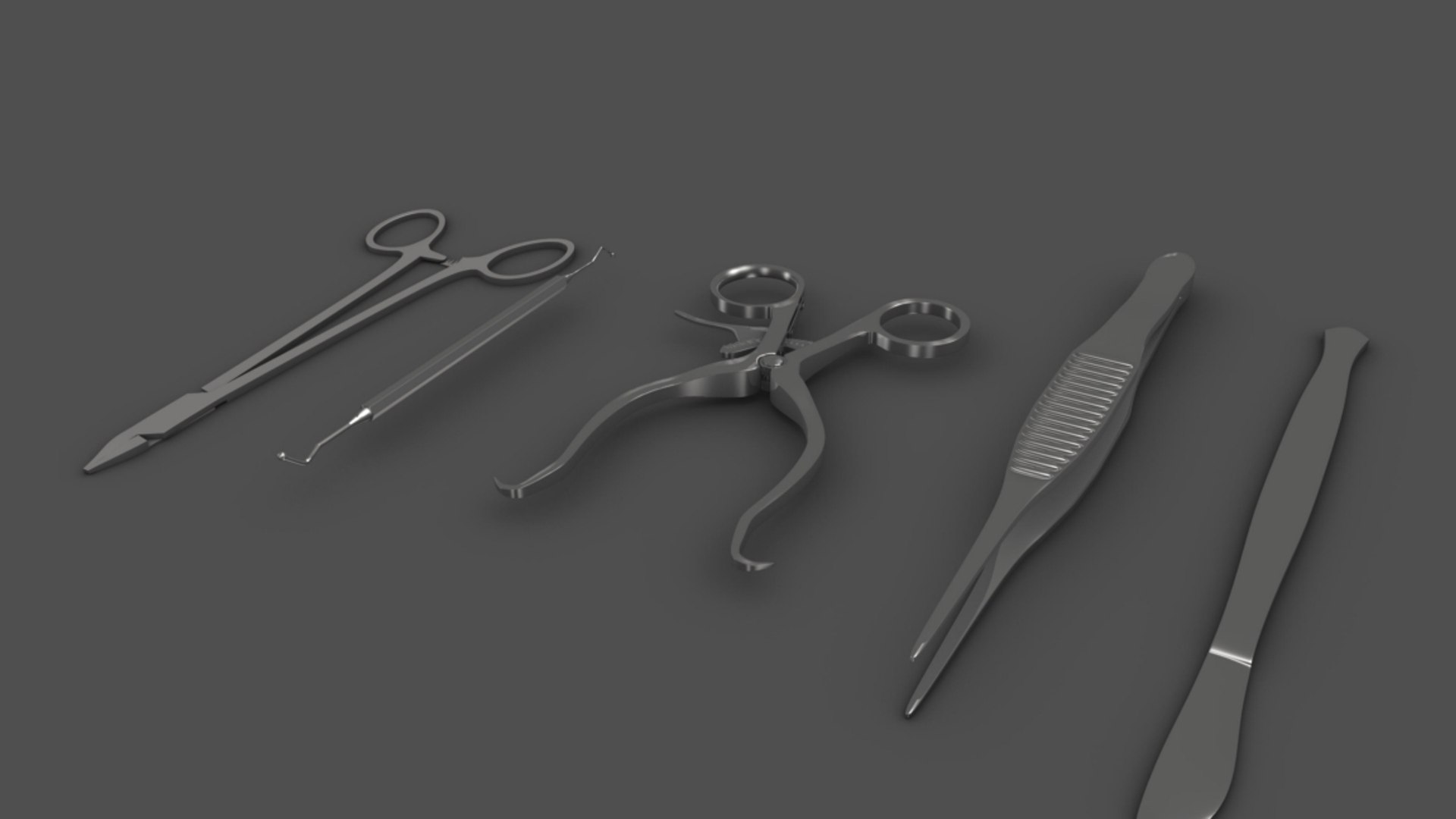 Surgical Instrument 3D Model - TurboSquid 1261534