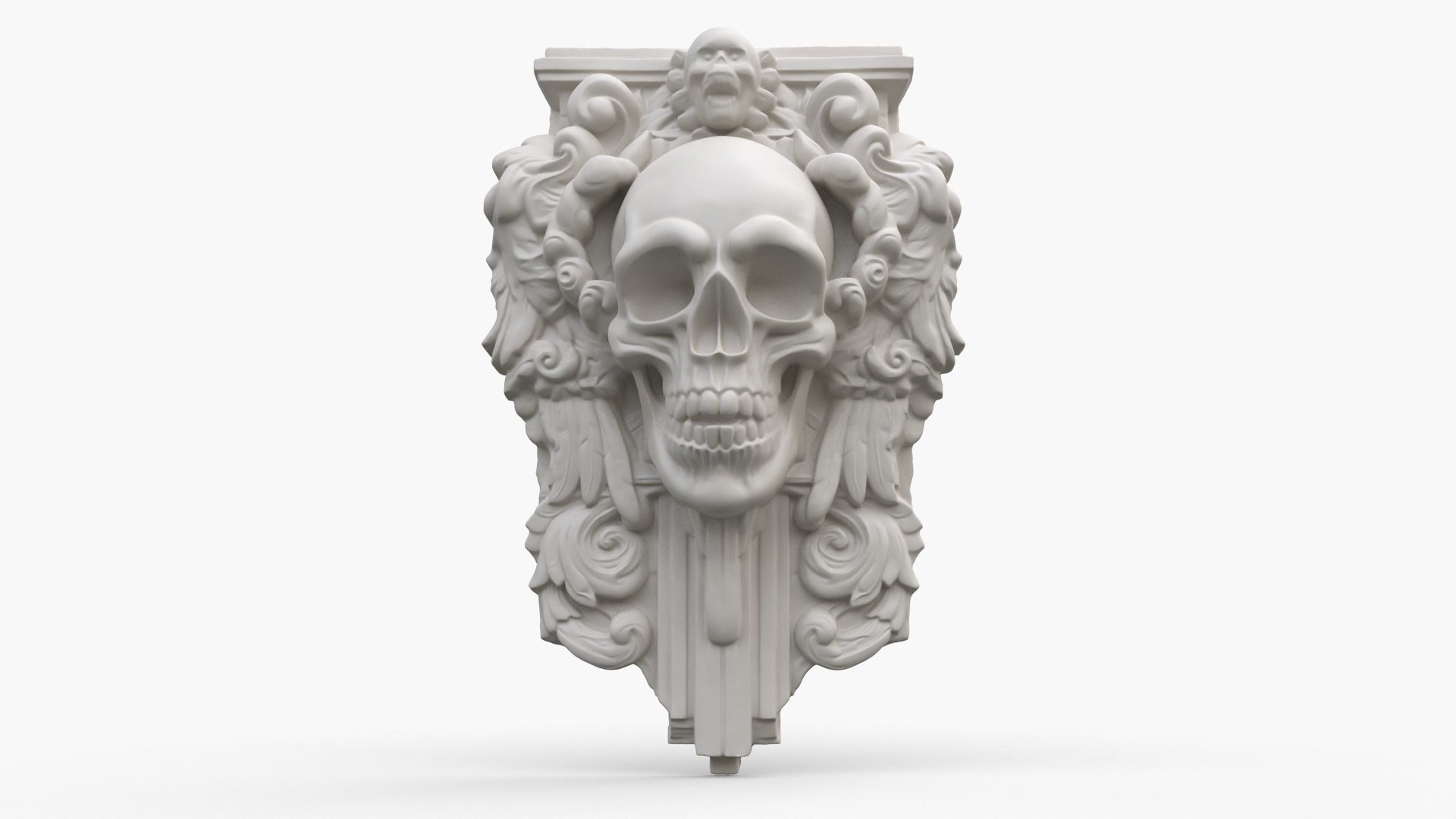 Baroque Skull Carving 5 3D model https://p.turbosquid.com/ts-thumb/3c/KRgWD5/IC/baroqueskullcarving5_00000/jpg/1706610907/1920x1080/fit_q87/e95a6660b42ff81f16228732c57a9159565d781e/baroqueskullcarving5_00000.jpg
