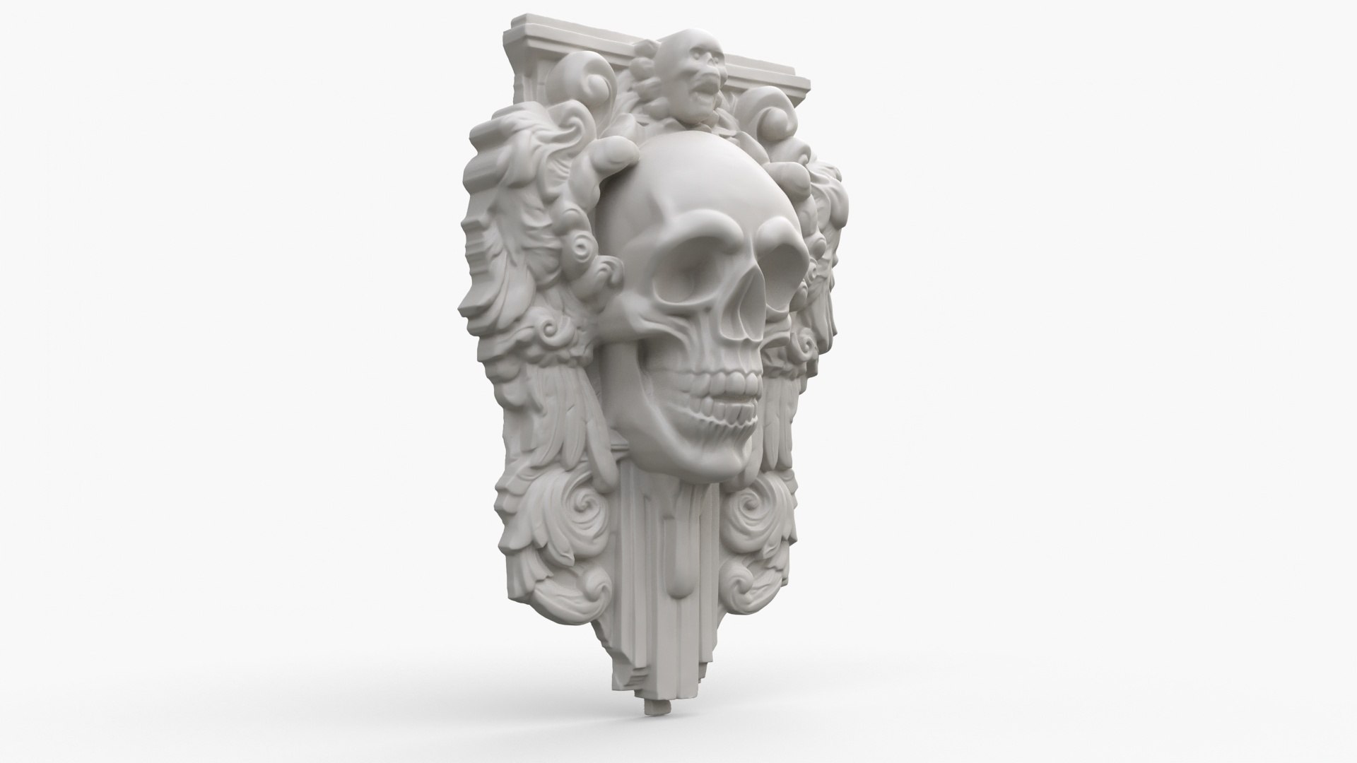 Baroque Skull Carving 5 3D model https://p.turbosquid.com/ts-thumb/3c/KRgWD5/pq/baroqueskullcarving5_00001/jpg/1706610906/1920x1080/fit_q87/fafa8a48ef7959cfcfa51e2ee8491a2f74e8b9cb/baroqueskullcarving5_00001.jpg