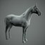 Horse base model+retopo