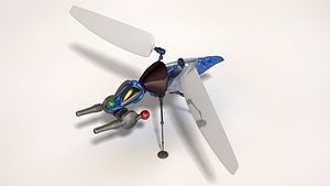 3D Fly Bot model