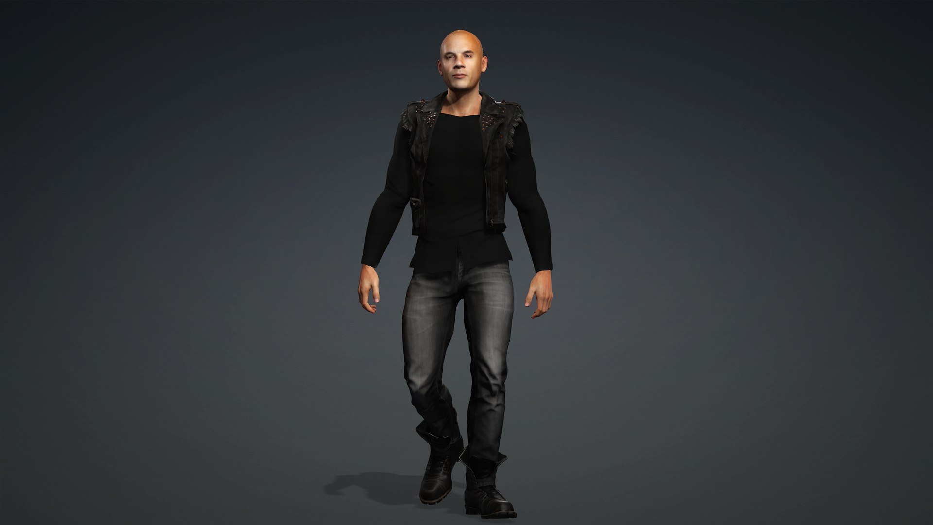 3D Dominic Toretto Or Vin Diesel Game Character Model - TurboSquid 2115209