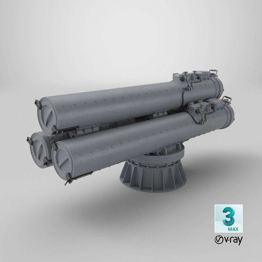 Mark 32 Torpedo Launching System 3D model https://p.turbosquid.com/ts-thumb/3c/PUW1QZ/GN/stemcell_max_vray_render/png/1736789374/1920x1080/fit_q87/f9f28718bb154d26a08ee4d7cd590867e908ed5e/stemcell_max_vray_render.jpg