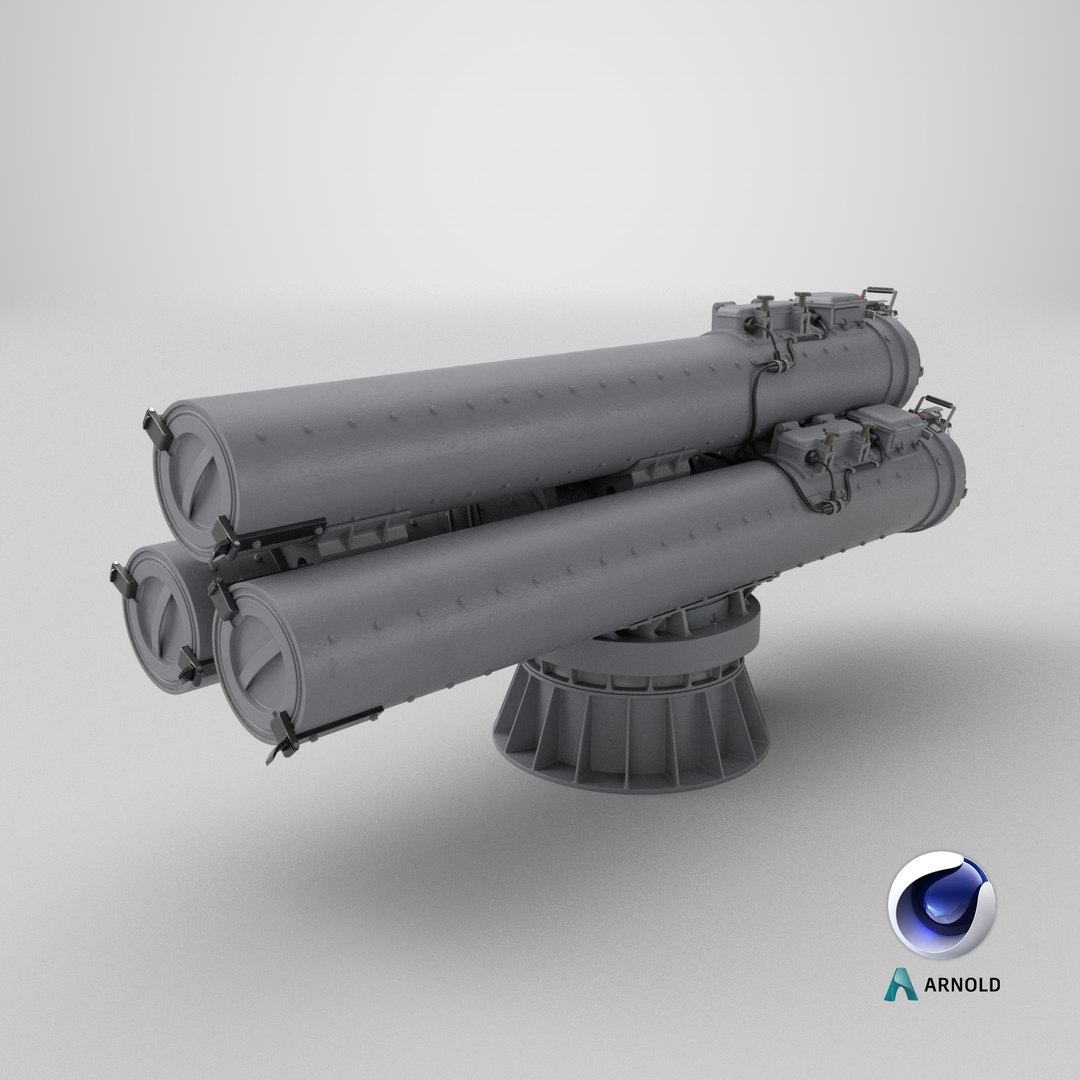 Mark 32 Torpedo Launching System 3D model https://p.turbosquid.com/ts-thumb/3c/PUW1QZ/yt/stemcell_cinema_4d_arnold_render/png/1736789370/1920x1080/fit_q87/c9fb7ed92a80a3f3aa425771e491f89b434bd728/stemcell_cinema_4d_arnold_render.jpg