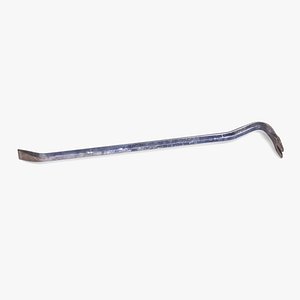 crowbar used pbr 3D model