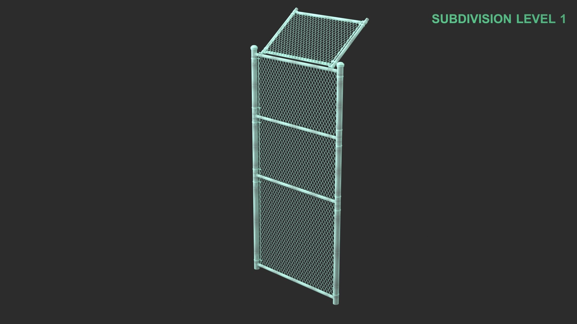 Chain Link Fence model https://p.turbosquid.com/ts-thumb/3c/PpOBga/WN/wireframe_0006/jpg/1732777800/1920x1080/fit_q87/91a45d283e48685492f75f50d85017aa1be7150a/wireframe_0006.jpg