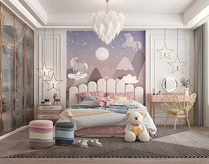 Modern style Children Bedroom model
