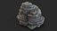 Ensemble de montagnes – Modèles 3D photoréalistes low poly de haute qualité