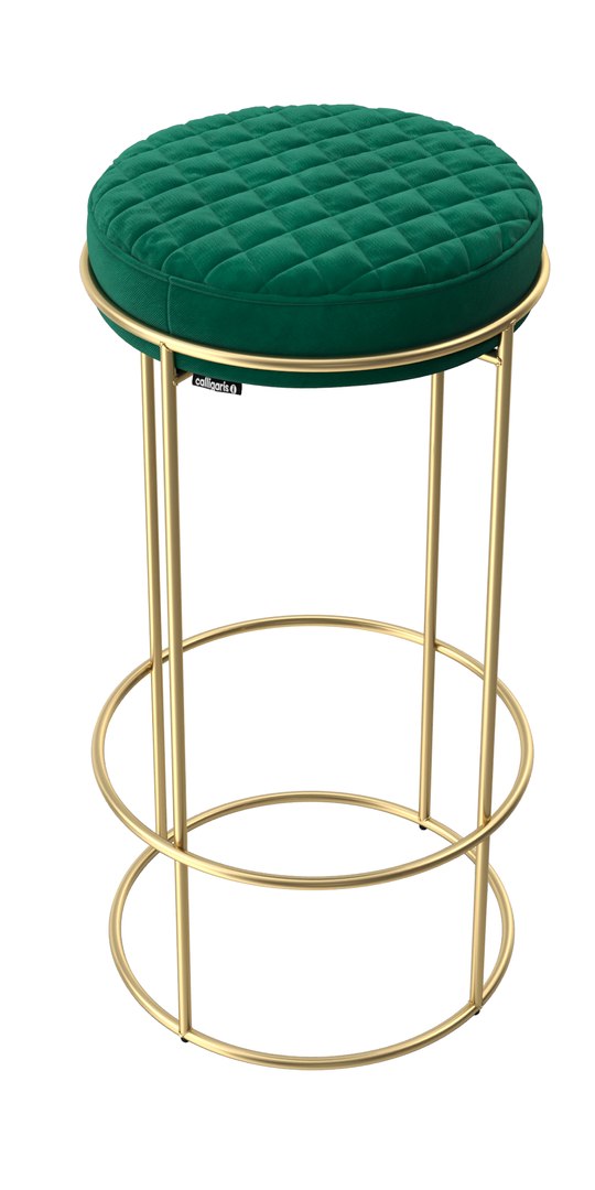 Calligaris atollo stools pouf 3D TurboSquid 1375632