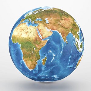 planet earth 3D model