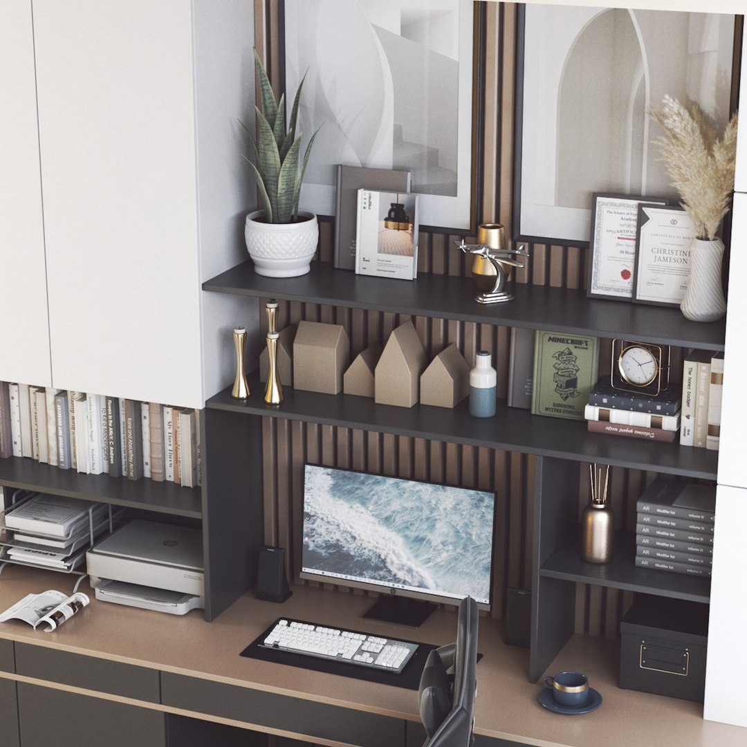 3D Furniture composition 11 - TurboSquid 2170545