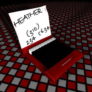 3d match book