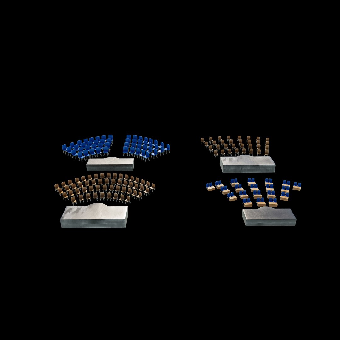 3D Floor Plan Model Set 3D Model - TurboSquid 2642032