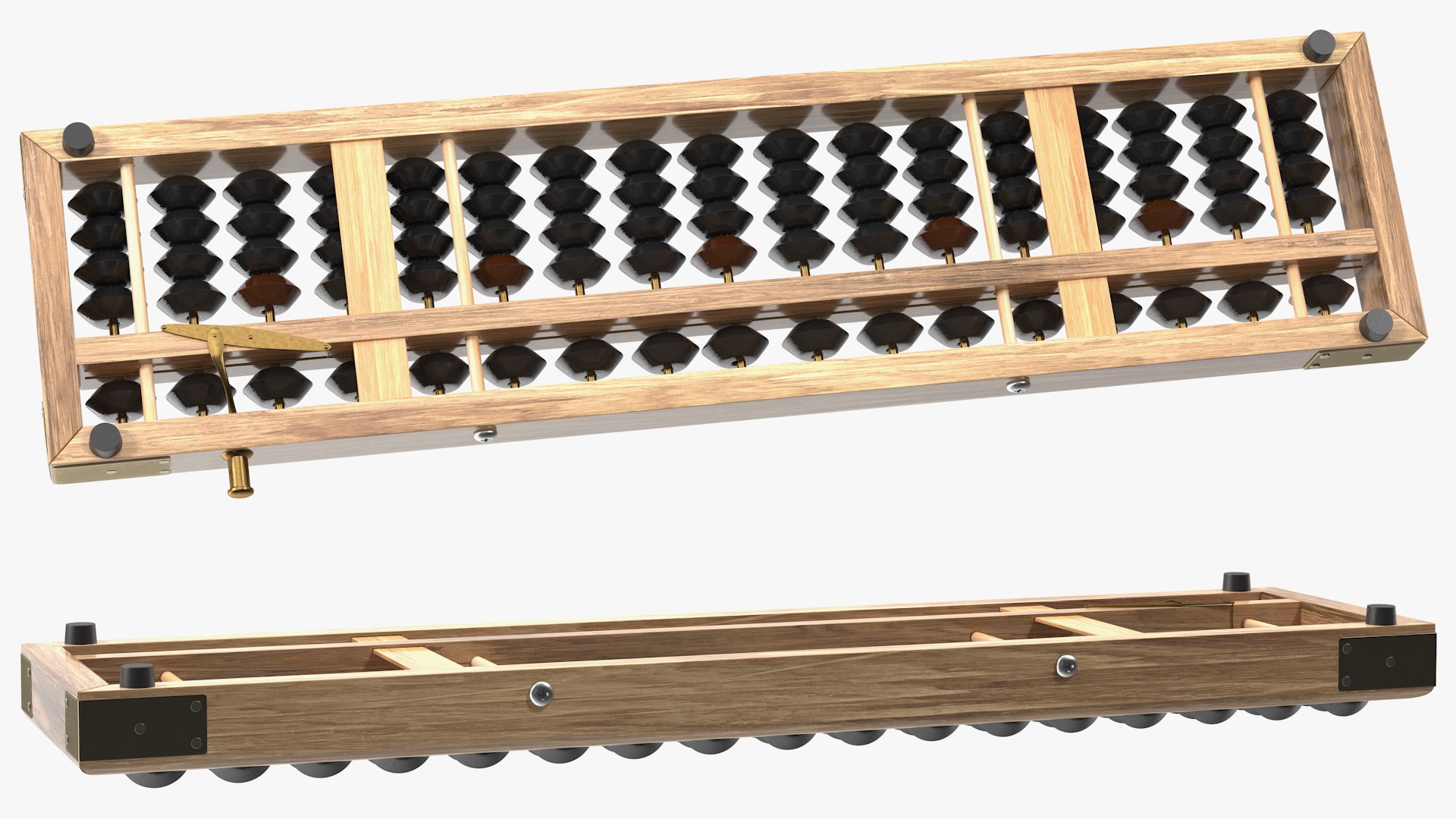 Vintage soroban abacus 3D model - TurboSquid 1654938