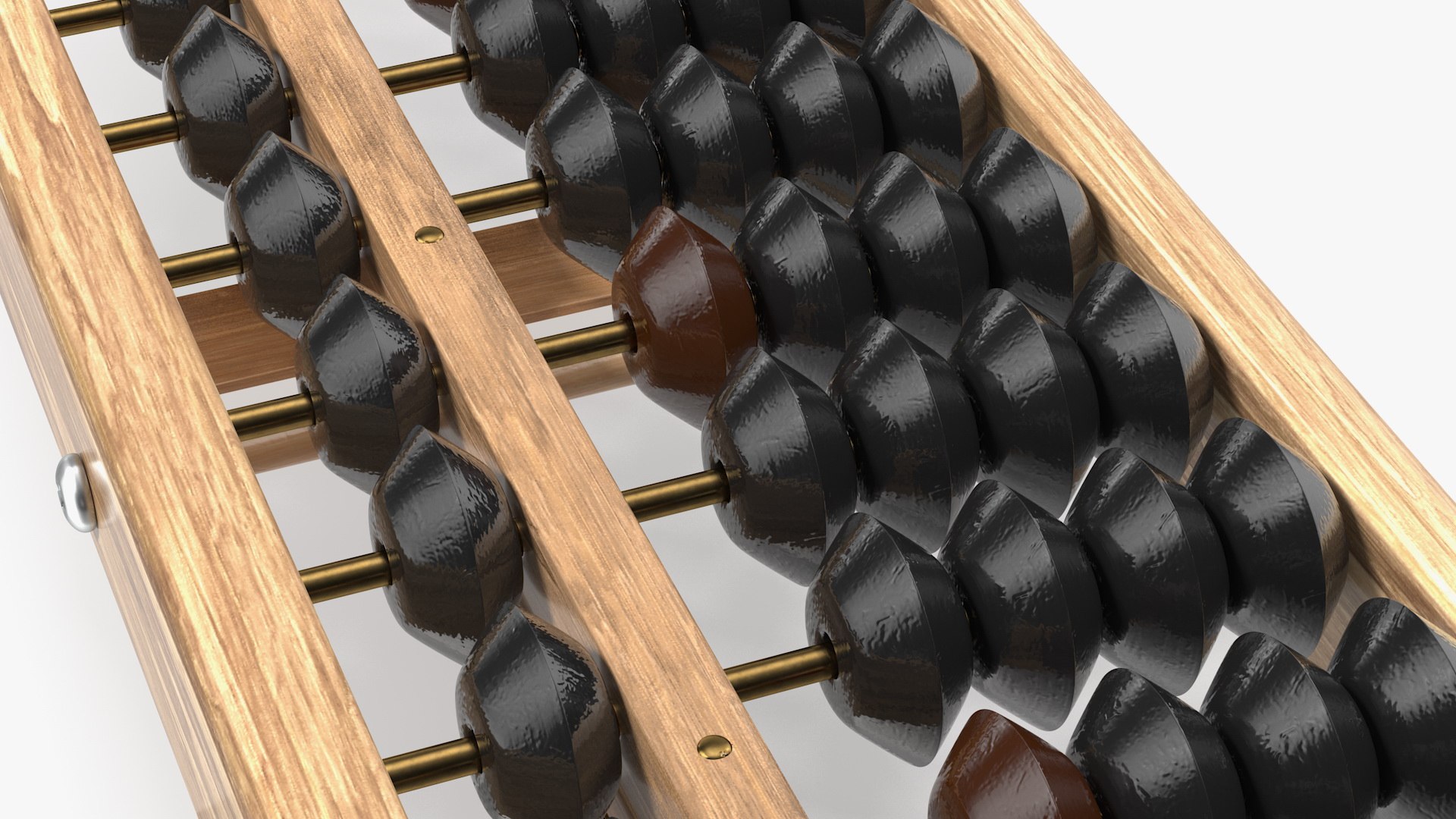 Vintage soroban abacus 3D model - TurboSquid 1654938