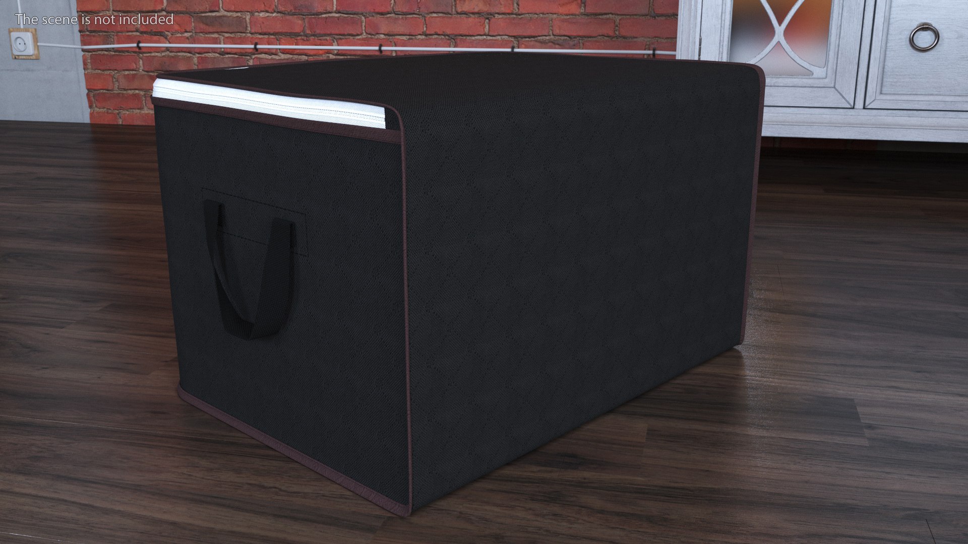 Fabric Organizer Black Empty 3D Model - TurboSquid 2130163