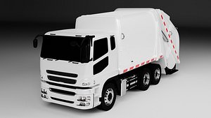 3D model Garbage Truck