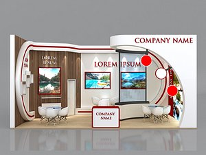 booth exhibit stand model
