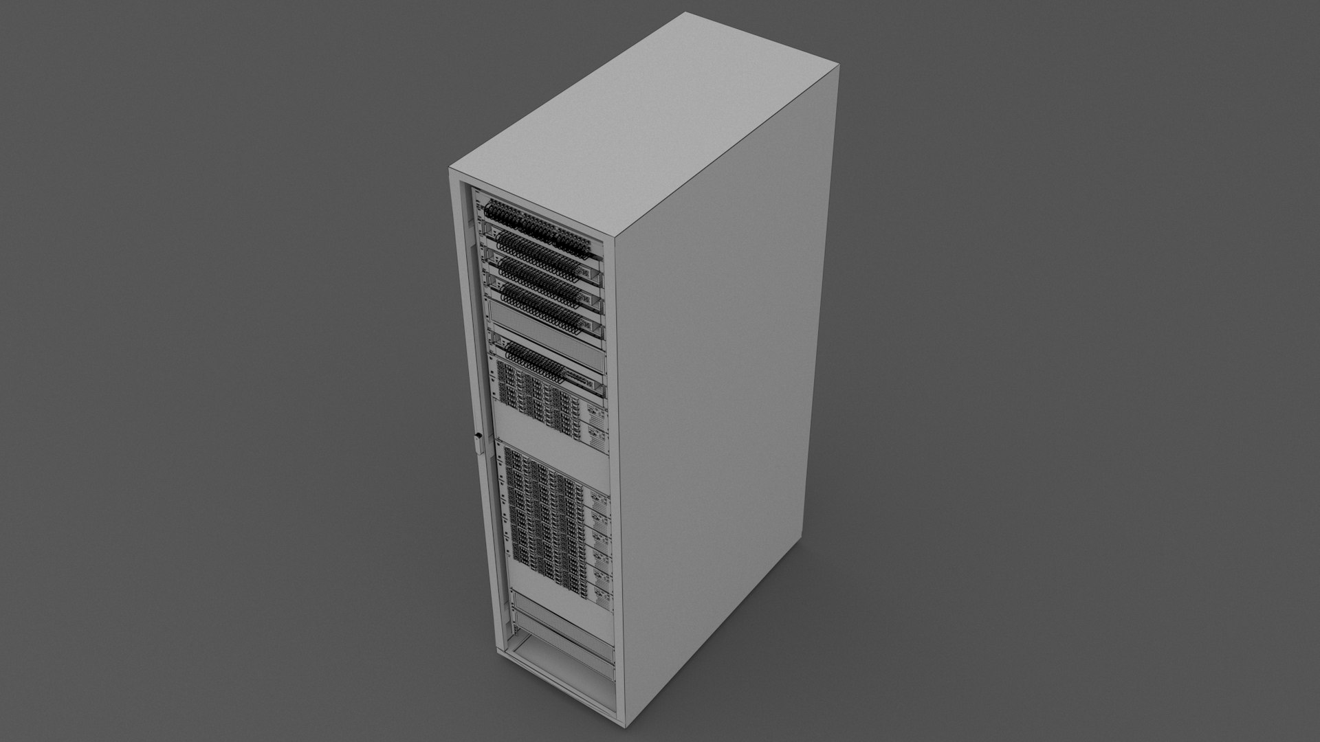 Free 3D file Small Server Rack 🤏・3D printable model to download・Cults