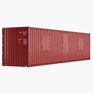 Container Office Red model