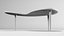 Table de bureau blanche