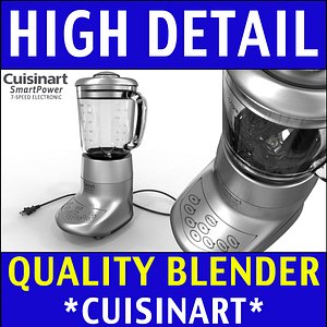 Blender - Cuisinart 3D Model