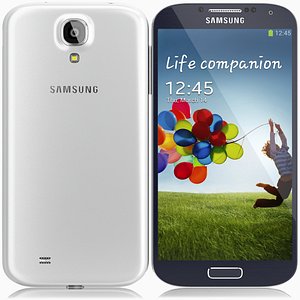 Samsung Galaxy S4 White and Blue