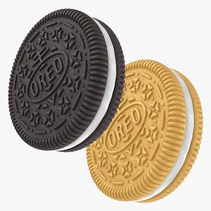 Oreo Cookie Collection 3D model