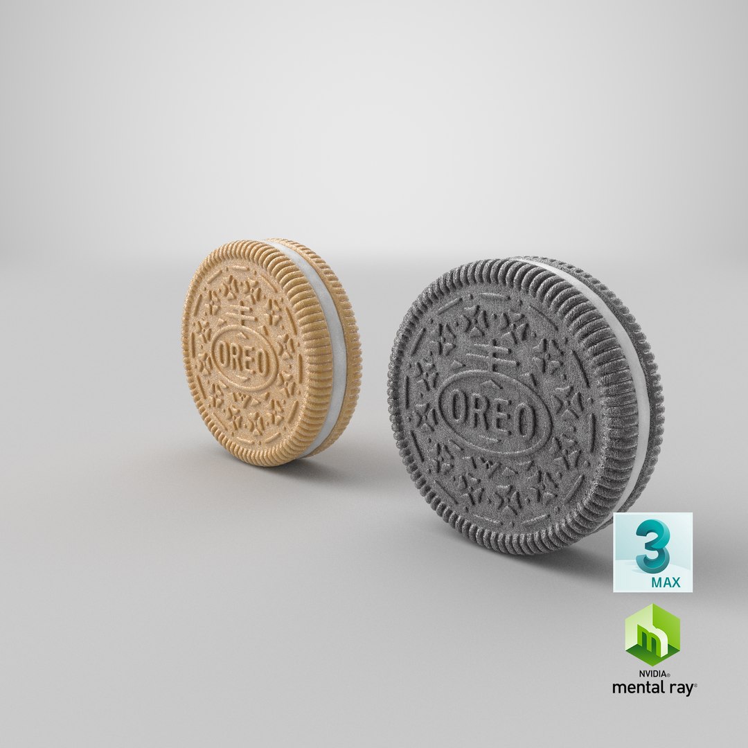 Oreo Cookie Collection 3D Model - TurboSquid 1895811