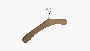 Wooden  hanger 3D model