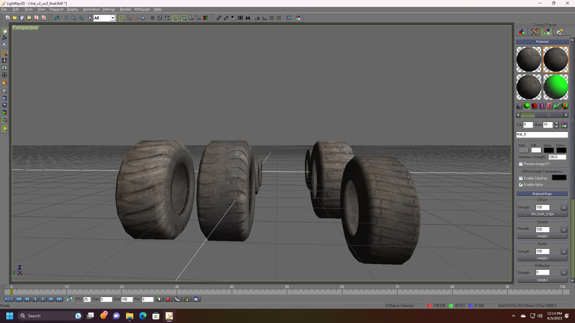 Tires Low Poly Game Ready 3d 3D Model - TurboSquid 2079810