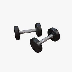 Dumbbell 02 3D model
