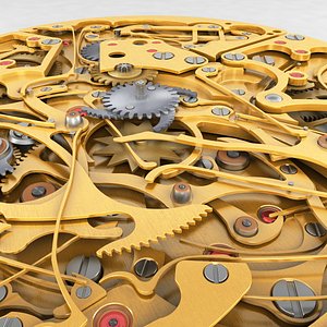 Watch Mechanism V6 (Gold)