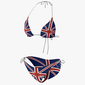 3D Bikini 02 model