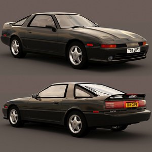 toyota supra mk3 1992 3D model