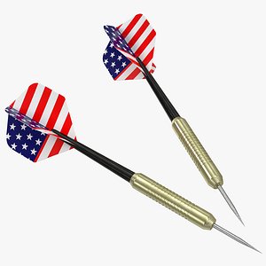 dart needle usa modeled 3ds